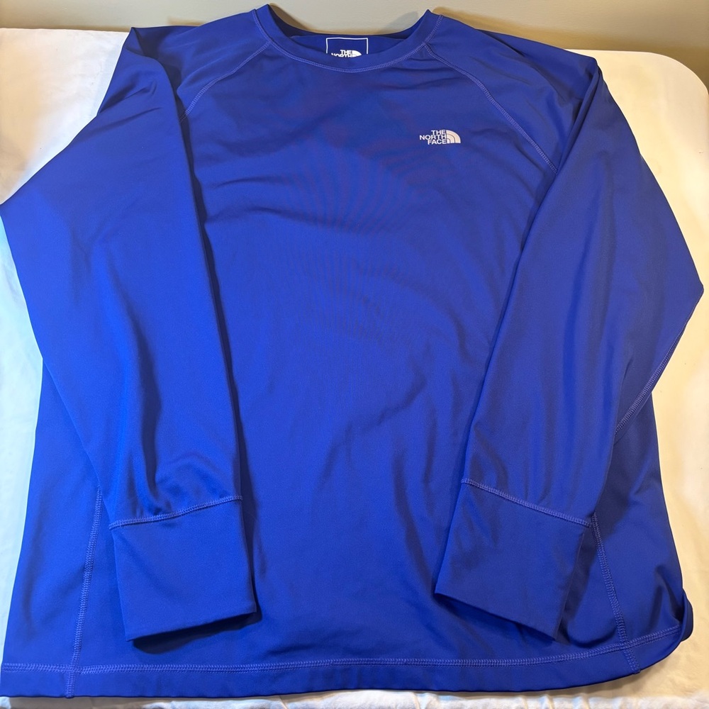 The North Face Men’s Blue Winter Warm Essential Long Sleeve Baselayer Size XXL